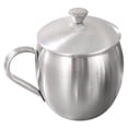 thumbnail image 3 of CATIEBYE 1 Ensemble Tasse à Café en Acier Inoxydable Résistante à l'Usure pour Collègues dans le Café Rentrée Scolaire, 3 of 8