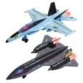 thumbnail image 1 of Avión de juguete HOLYFUN Double Metal Fighter Army con sonido y luz, 1 of 7