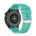 thumbnail image 2 of 20mm Universal Silver Buckle Silicone Watch Strap Compatible Design Stylish & Durable, 2 of 3