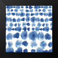 thumbnail image 2 of Wilson, Aimee 12x12 Black Modern Framed Museum Art Print Titled - Indigo Tie Dye II, 2 of 5