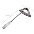 thumbnail image 3 of GZJCKJY Handle Grass Hoe Shaped Hollow Curved Small Hoe Household Garden Hoe Semi Circular Small Hoe Garden Supplies, 3 of 8