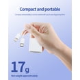 thumbnail image 7 of SD Card Reader to USB C Lightning Adapter (2in2)for iPhone 16 15 14 Pro Max Micro SD Memory Stick Phone Digital Camera for Apple for iPad Android MacBook Compatible for Samsung Type C TF Accessories, 7 of 7