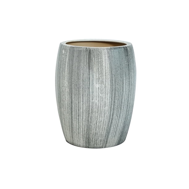 Maceta grande de cerámica for flores, de lujo, for el hogar, verde, for decoración del suelo de la sala de estar