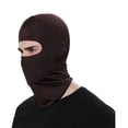 thumbnail image 1 of Breathable Black Balaclava Mask Scarf UV Protection Summer Cooling for Bike Riding Motorcycle Skiing Beanie Hat Brown, 1 of 6