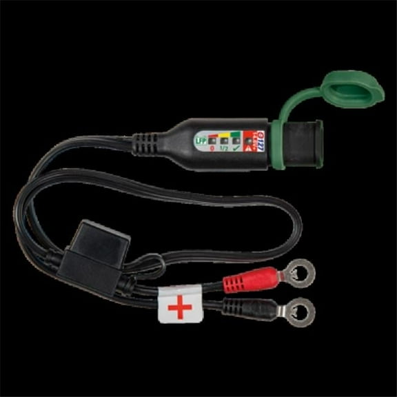 12.8-13.2V Lithium Monitor Permanent Power Sport Battery Lead with Integrated Battery Status & Charge Monitor