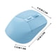 thumbnail image 3 of Ratón inalámbrico silencioso de 2,4 G para ordenador portátil de escritorio, ratón inalámbrico recargable con Bluetooth (modo recargable), 3 of 3