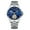 silver blue, variant on Men Skeleton Automatic Self-Winding Mechanical Luminous Moon Phase Stainless Steel Leather Wrist Watch Sapphire Waterproof Starry Sky Multifunctional Dial Clock