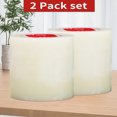 thumbnail image 2 of CHUANK 2 Rolls Transparent Greenhouse Tape  150mm Width X 40m Length Per Roll, 2 of 7