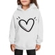 thumbnail image 1 of Sudaderas con capucha para niños y niñas, sudaderas casuales de manga larga, lindas sudaderas de gran tamaño con bolsillo de polar, chaquetas para niñas, 1 of 4