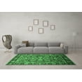 thumbnail image 3 of Ahgly Company Indoor Rectangle Oriental Emerald Green Traditional Area Rugs, 6' x 9', 3 of 4