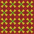 thumbnail image 1 of Ahgly Tapis d'Intérieur Lavable en Machine Carré Rouge, 4 Pieds Carré, 1 of 7