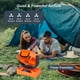 thumbnail image 5 of Ventilador Recargable AISVELDY para Camping con Batería y Luz LED 20h, 5 of 7