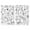 Black, variant on Jierger Pants Embroidery Patch 2 Sheets Embroidery Water Soluble Stabilizers with Flower Patterns Diy Hand Sewing Lover's Dream for Hand Sewing Lover Beginners