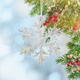 thumbnail image 5 of FAMTKT Christmas Ornaments Christmas Hanging Decorations Christmas Glitter Pendant Decoration Diy Christmas Tree Decoration Small Pendant Christmas Window Decoration Ornaments on Clearance, 5 of 6