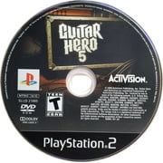 Guitar Hero 5 - Disc Only - Black Label - Tested - PS2 Playstation 2