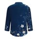 thumbnail image 4 of Xuyuer Womens Shirts Long Sleeve Cotton Shirt Linen V Neck Casual Loose Tops Blouses Cotton Linen Tunic Shirts Blouse Tops Beach Cover Up Casual Shirts Oversized Solid Blouses Tops, 4 of 5