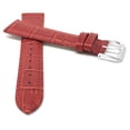 thumbnail image 2 of 16mm Womens' Alligator Style Leather Watch Strap Band, 2 of 7