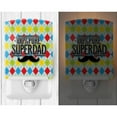 thumbnail image 2 of Caroline's Treasures BB5440CNL 100% Pure Dad Argyle Ceramic Night Light, 6x4x3", multicolor, 2 of 2