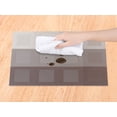 thumbnail image 3 of Unique Bargains Placemats Set of 6 for Dining Table Decor Washable Table Mat Gray Coffee, 3 of 7