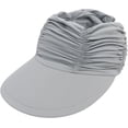 thumbnail image 4 of Womens Visor Sun Hat Wide Brim Cool Adjustable Summer UV Protection Visor Hat for Beach Sport Golf Travel Outdoor, 4 of 7