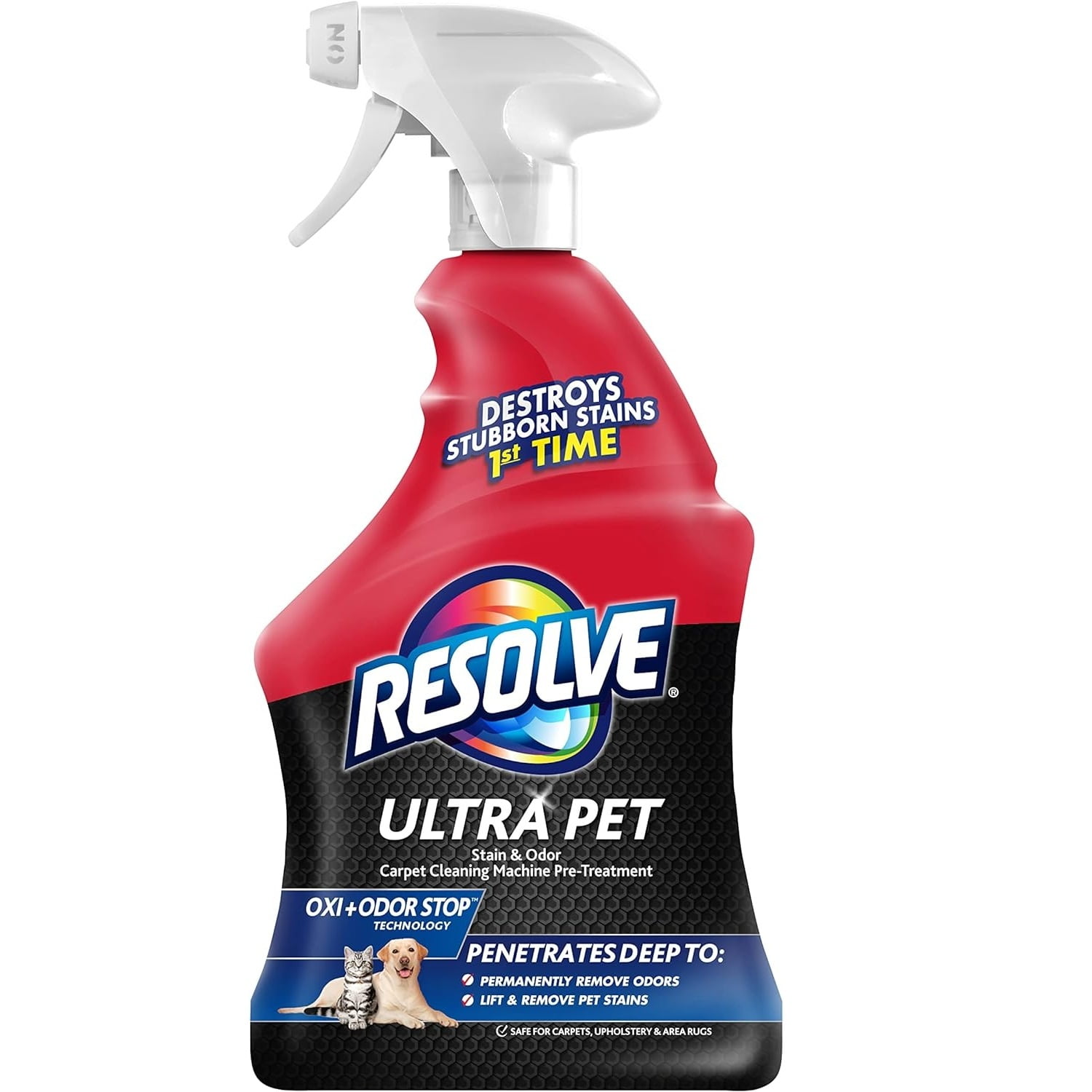 Resolve Ultra Pet Carpet Cleaner Spray, 32 oz, Stain & Odor Remover