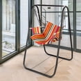 thumbnail image 4 of Hyasfey Chaise Balançoire avec Support, Hamac Robuste avec Support Inclus, Support de Balançoire pour Patio Intérieur Extérieur Cour, Capacité de Charge 440 Lb, 4 of 6
