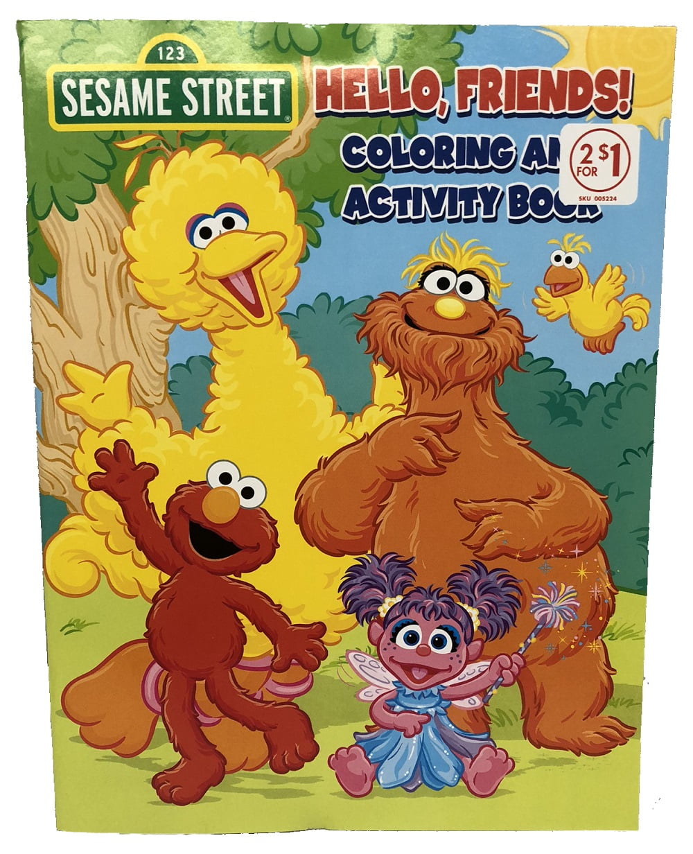 Coloring Book Sesame Street 16p