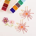 thumbnail image 3 of Miangastore Étamines de Fleurs Rouges en Perles 30 Pcs 4.3 Po Rondes en Plastique pour Scrapbooking, 3 of 9