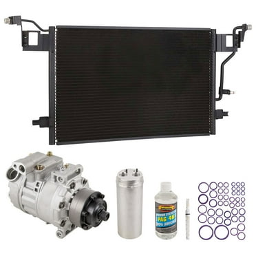For Audi A6 Quattro 4.2L 2005 A/C Kit w/ AC Compressor Condenser & Drier - BuyAutoParts