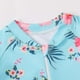 thumbnail image 5 of Odeerbi 4-12 Años Trajes de Baño de Manga Larga Con Lycra Para Niñas Traje de Baño de Una Pieza Para Entrenamiento En Verano Traje de Baño Hawaiano de Surf Con Estampado Floral, 5 of 9