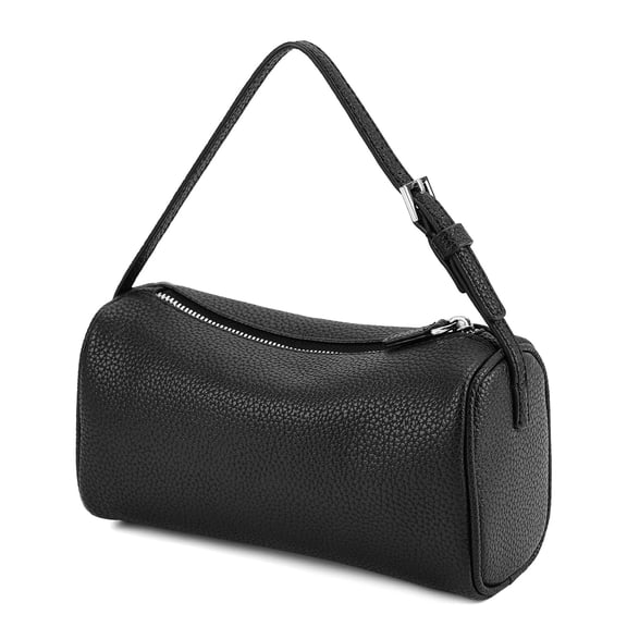 Crossbody Bag for Women Trendy PU Leather Small Barrel Purse Designer Hobo Bags Shoulder Handbags