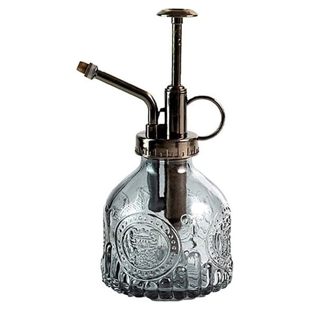 Regadera de vidrio en relieve Bewildely Gris