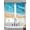 Teal, variant on Teal Blue Coastal Beach Sheer Curtains 54 Inch Length 2 Panels Set, Summer Nautical Ocean Beige Seaside Voile Window Treatment Rod Pocket Short Kitchen Curtains Drapes for Bedroom 52"x54"x2