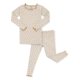 thumbnail image 1 of Avauma Conjunto De Pijama Para Bebés Y Niñas De 6 Meses A 7 Años, Lindo Diseño De Patrón De Flores, Ropa De Dormir De Algodón Con Volantes Fruncidos (Rose.Beige/Myflower.Xs), 1 of 1