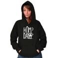 thumbnail image 3 of Hump Day Funny Camel Office Workout Unisex Plus Fleece Graphic Hoodie Brisco Brands 2X, 3 of 5