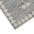 thumbnail image 4 of Rylie 9 x 12 Indoor Outdoor Area Rug, Handwoven Polyester, Gray Geometric, 4 of 5