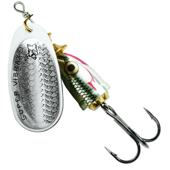 Blue Fox Classic Vibrax Size 0 Inline Spinner 7/64 oz Silver Shiner