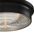 thumbnail image 5 of Atlas Lighting and Home 3-Light Rustic Style Flush Mount Ceiling Light Fixture - 15" - Bronze Finish, 5 of 5