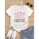 thumbnail image 1 of Sleeved Pure Cotton T-shirt for Girls, Casual and Comfortable. It Can Be Worn All Year Round. It Is The "dream for Middle School" and A Highly Anticipated Choice for Children, 1 of 6