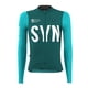 thumbnail image 3 of Maillot de ciclismo de manga larga para mujer clásico CANDY RUSH SYN de color blanco otoñal, ropa de ciclismo de carreras del equipo SYNDICATE, camisetas de ciclismo, 3 of 5