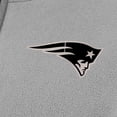 thumbnail image 2 of Women's Antigua Gray New England Patriots  Brushed Carbon Figure Half-Zip Pullover Sweatshirt, 2 of 2