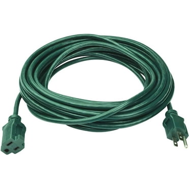 LfucQd 50 ft Outdoor Extension Cord 16/3 SJTW, 3-Prong Grounded Plug ...