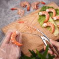 thumbnail image 4 of Seafood for Lobster Crawfish Prawns Shrimp Stainless Steel Easy Opener Shellfish Sheller Knife, 4 of 8