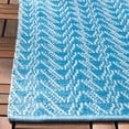 thumbnail image 3 of Rug - Thom Filicia Recycled Plastic -Summer/Blue-Color:Summer/Blue,Shape:Small Rectangle,Size:6'L x 4'W, 3 of 3