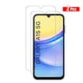 thumbnail image 1 of Tempered Glass for Samsung Galaxy A15 5G Screen HD Film 9H Anti-Scratch-Case Friendly, Bubble Free, Haptic Touch Accurate Screen Protector [2-Pack], 1 of 5