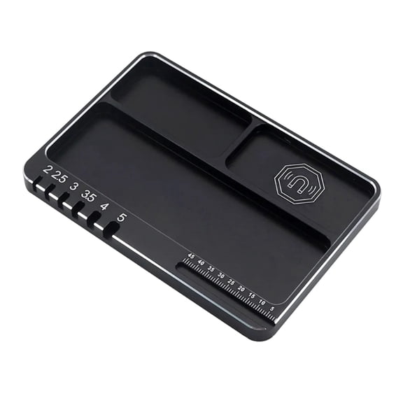 Portable Screw Organizer Tray with Precise Measurement Features for Organization