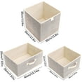 thumbnail image 3 of Fabric Storage Box For Clothing & Quilt Household Fabric Items Sundries Organizer Desktop Kids Toy Storage Box Household Space-saving Essentials, 3 of 4