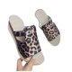 thumbnail image 3 of Bmisegm Ladies Casual Colour Blocking Weaving Thick Bottom Slope Heel Large Size Sandals Slippers Womens Sandals Summer Brown 7.5, 3 of 9