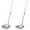 Silver, variant on Yongwei serving spoons 2Pcs Daily Use Slotted Spoon Portable Slotted Utensil Stainless Steel Serving Spoon Buffet Supply