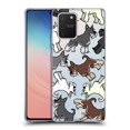 thumbnail image 1 of Head Case Designs Dog Breed Patterns 2 Miniature Schnauzer Soft Gel Case Compatible with Samsung Galaxy S10 Lite, 1 of 7